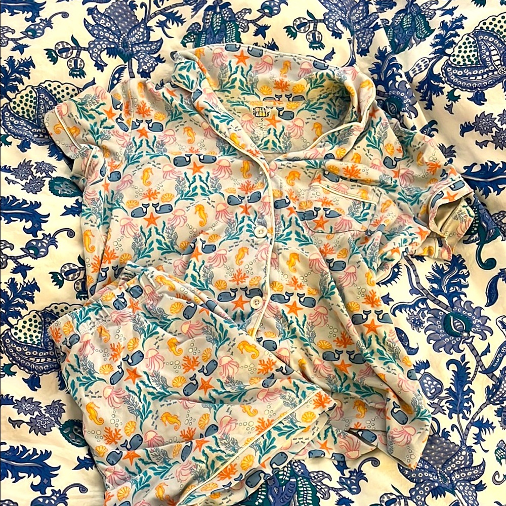 COPY - roller rabbit summer pajamas